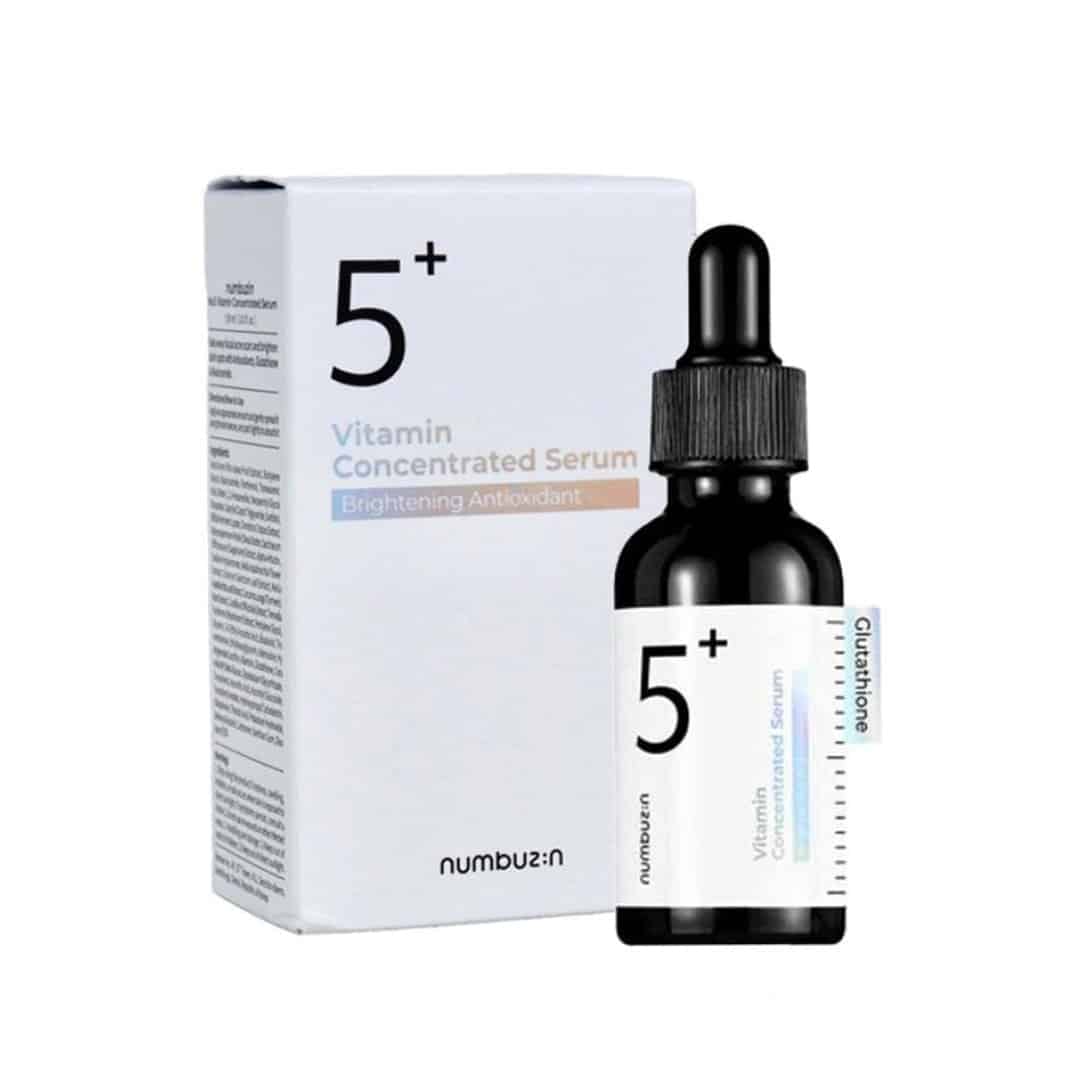 سرم روشن کننده و ضد لک ویتامین c شماره 5 نامبوزین 30ml