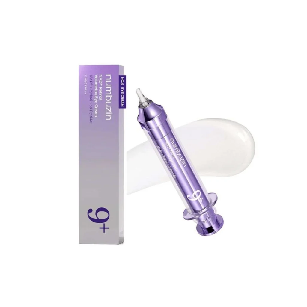 کرم لیفتینگ و رتینول دور چشم شماره ۹ نامبوزین 10ml