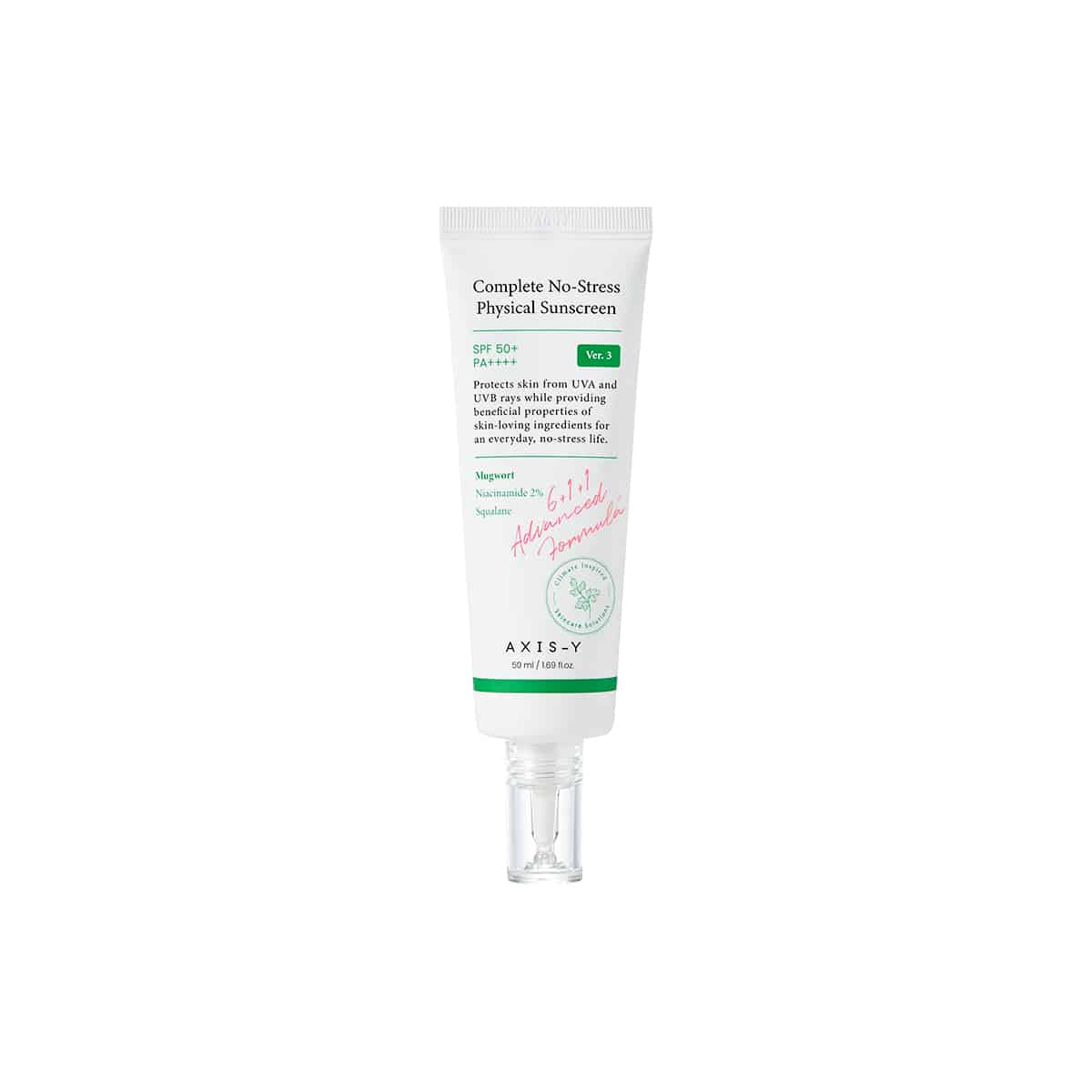 ضد آفتاب بی رنگ فیزیکی spf50 اکسیس وای 50ml