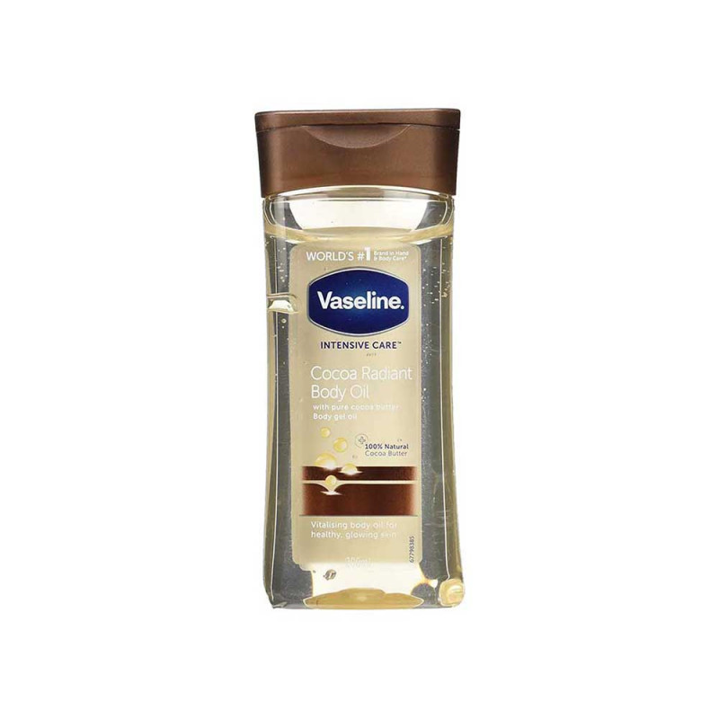 روغن بدن وازلین رایحه کاکائو cocoa radiant 200ml