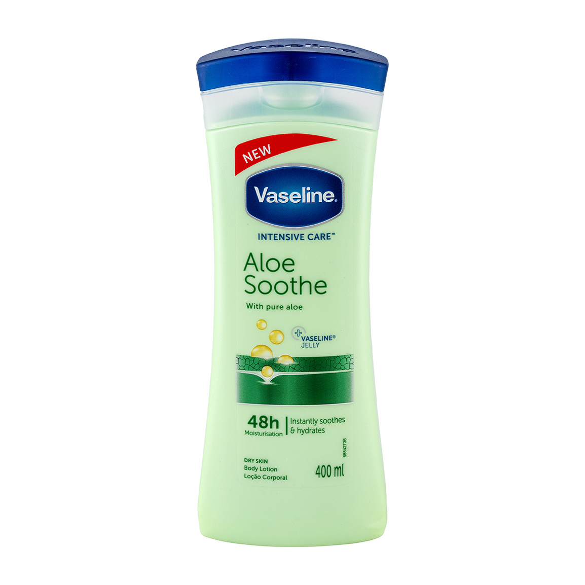 لوسیون بدن وازلین رایحه آلوئه ورا Aloe soothe 400ml