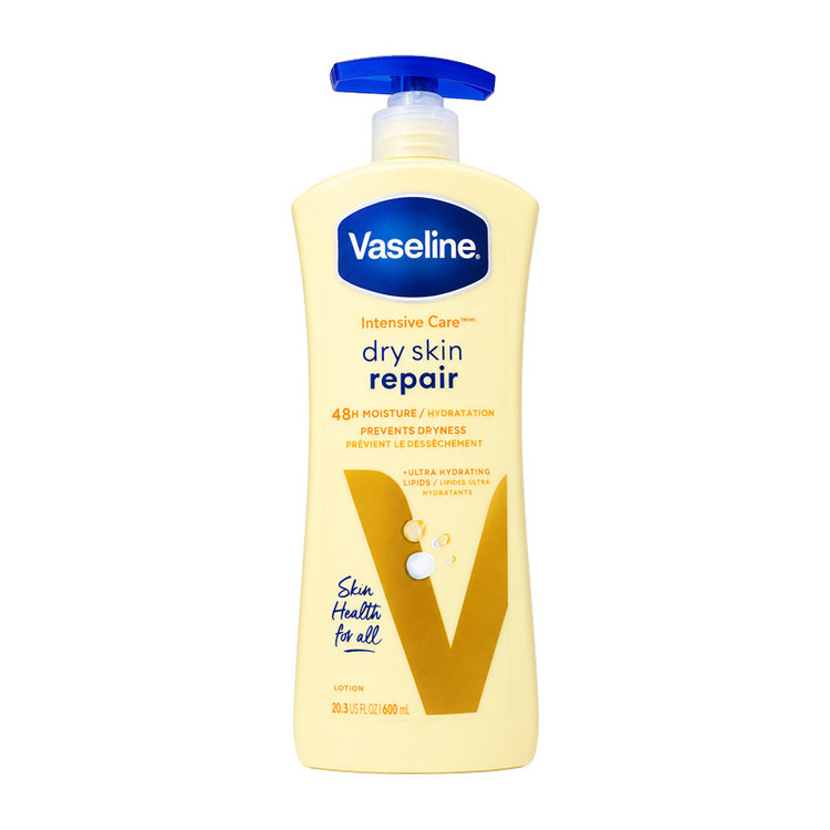 لوسیون بدن وازلین تغذیه کننده پوست خشک Dry skin 600ml