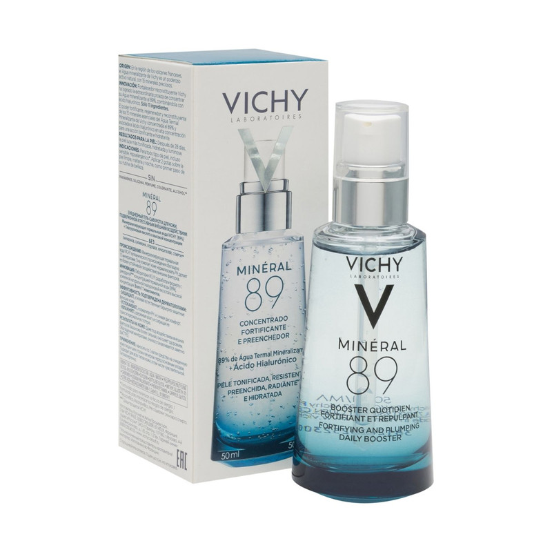 سرم آبرسان ویشی مدل هیالورونیک اسید mineral89 50ml